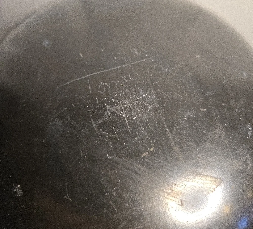 Tomasa Mora Mata Ortiz Black Pottery Ceramic Vase Signed